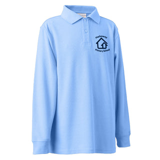 Polo Shirt - Long Sleeve (Sky)