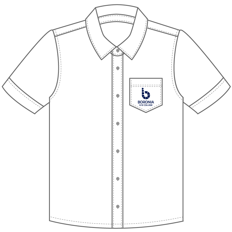 Boronia College Shirt (Short Sleeve)**