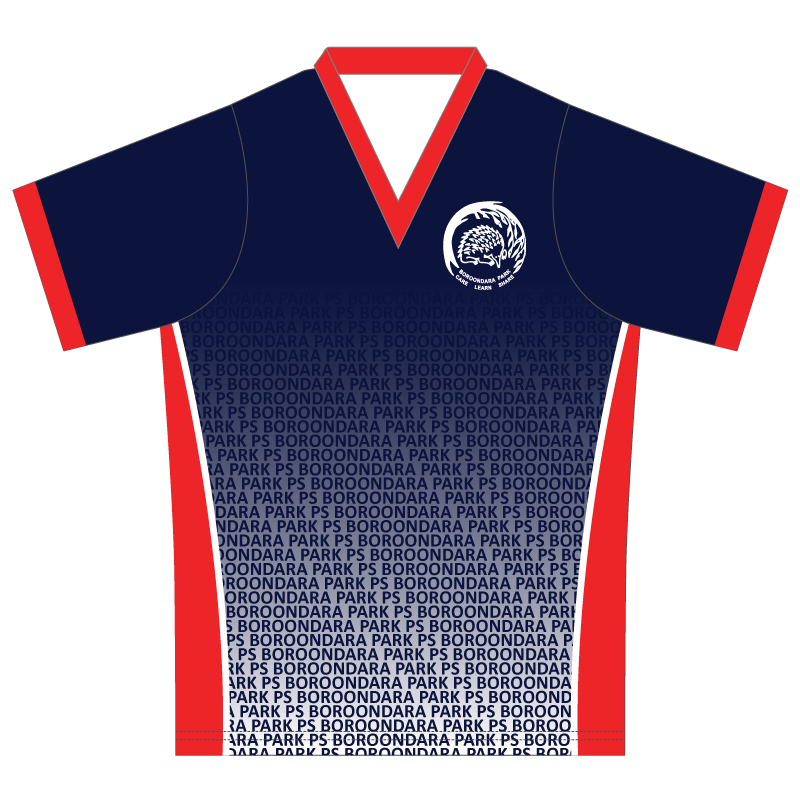 Grade 5/6 Sport Shirt - BURRA- Red